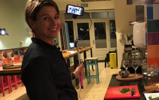online workshop in De Kookstudio van Zwolle