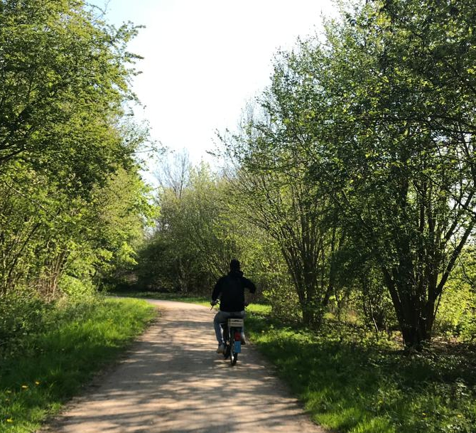 Solex rijden icm koken