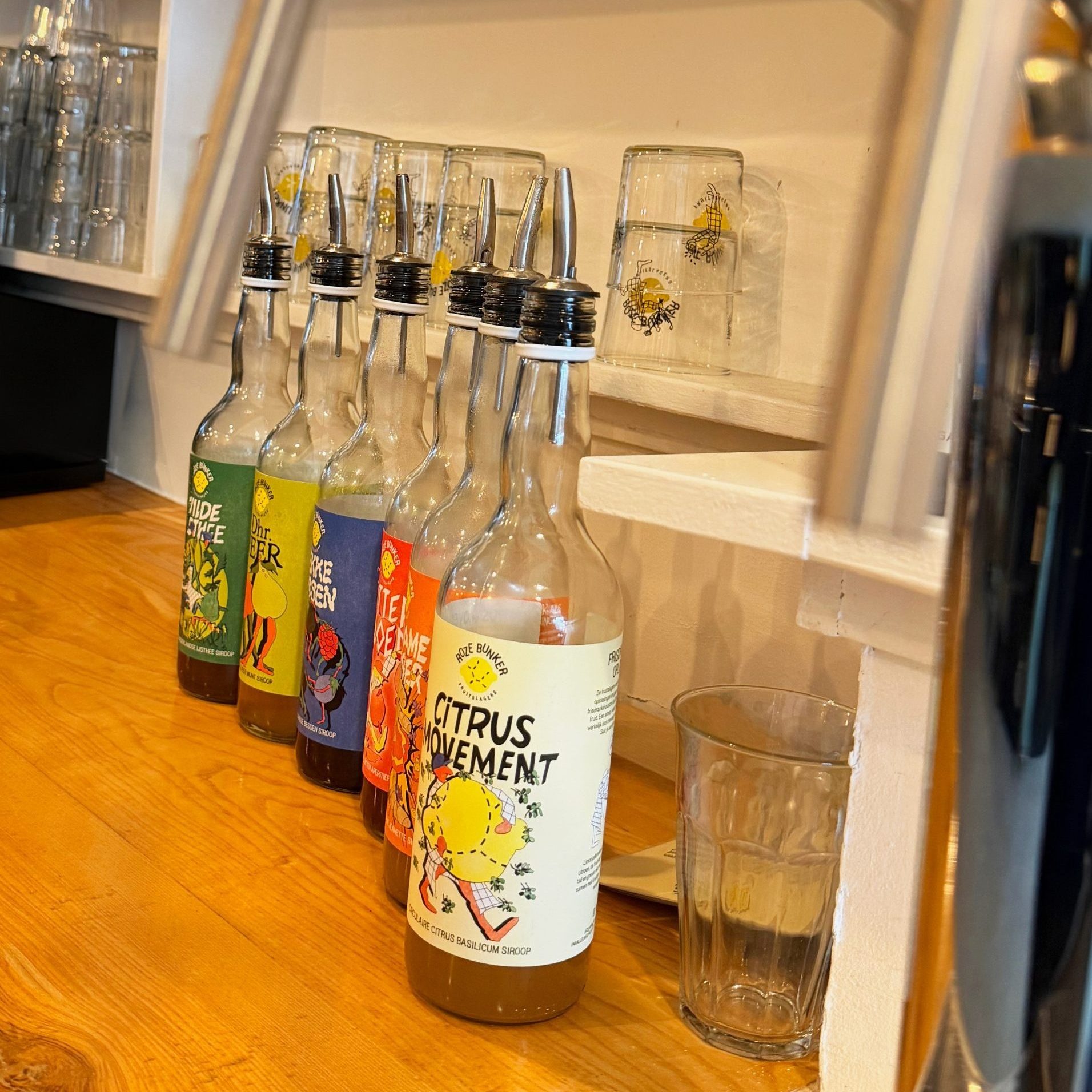 Frisdrank van de Roze Bunker